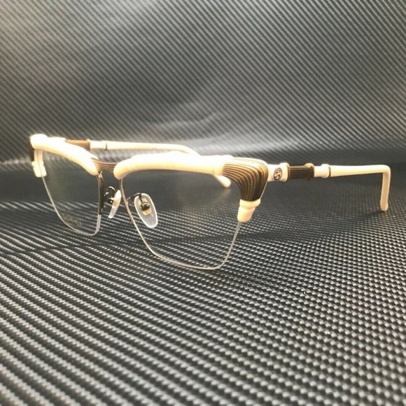 Gucci White 58mm Women's Eyeglasses